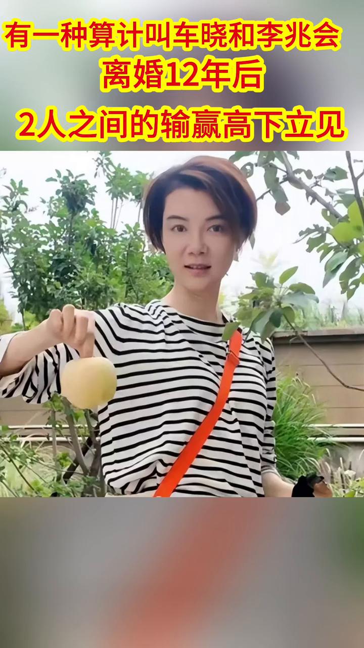 有一种算计叫车晓和李兆会，离婚12年后，2人之间的输赢高下立见。