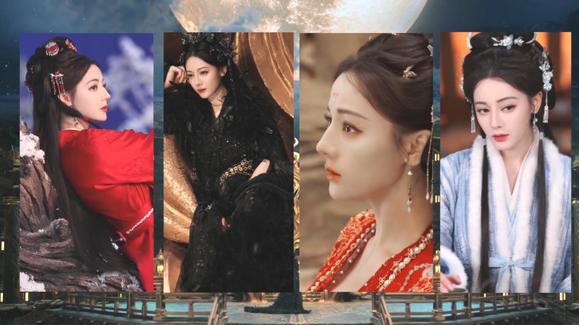 迪丽热巴头纱飘飞的一幕迪丽热巴这一幕的神性每天都被《白日提灯》的物料美一大跳！贺