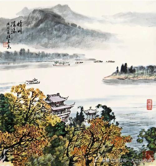《宿甘露寺僧舍》
——宋·曾公亮
枕中云气千峰近，
床底松声万壑哀。
要看银山拍