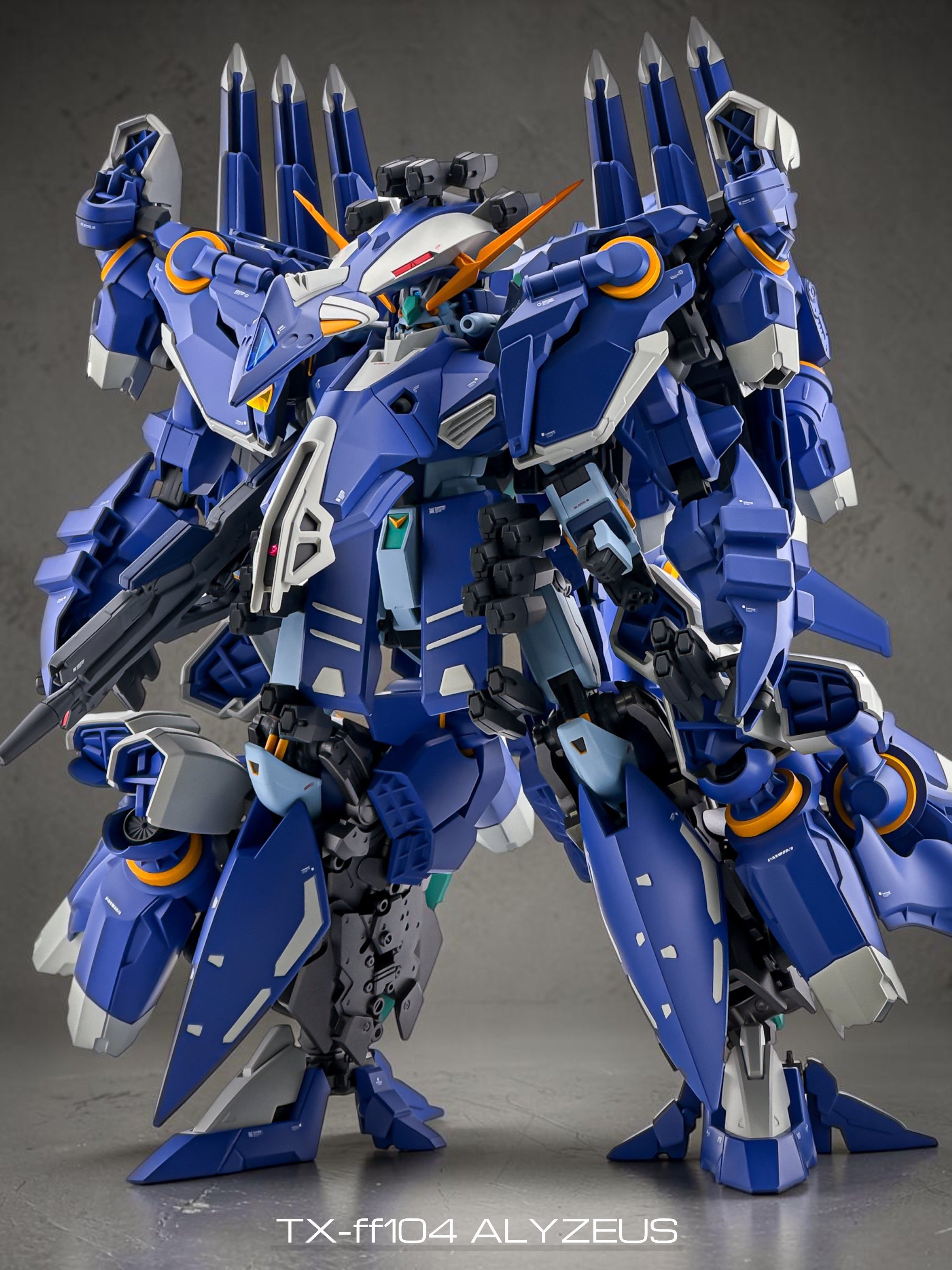 HGUC蓝色阿利宙斯（by 雪丸）高达模型高达模型
