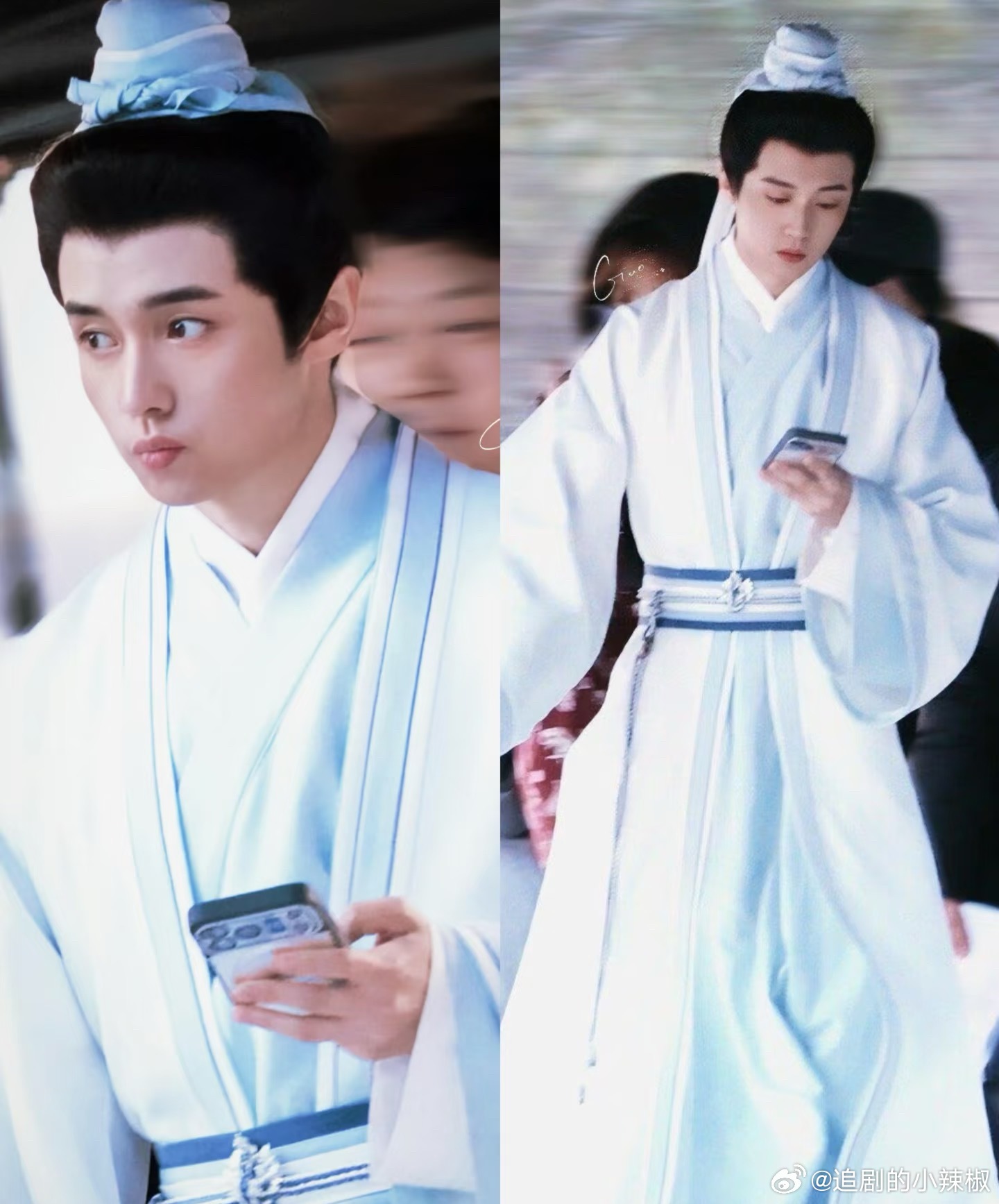 翟子路《不让江山》书生造型路透，🐑在戏里要对着他自卑吗？沉默了…… 