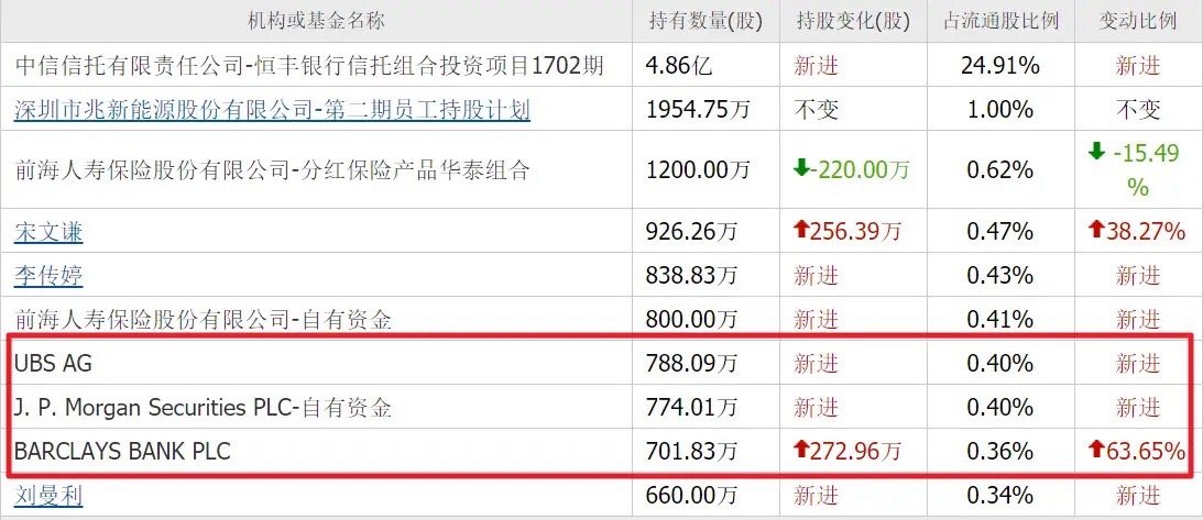 简直没搞懂！摩根、瑞银、巴克莱，要布局盐湖提锂，既不选天齐锂业、盐湖股份这些老牌