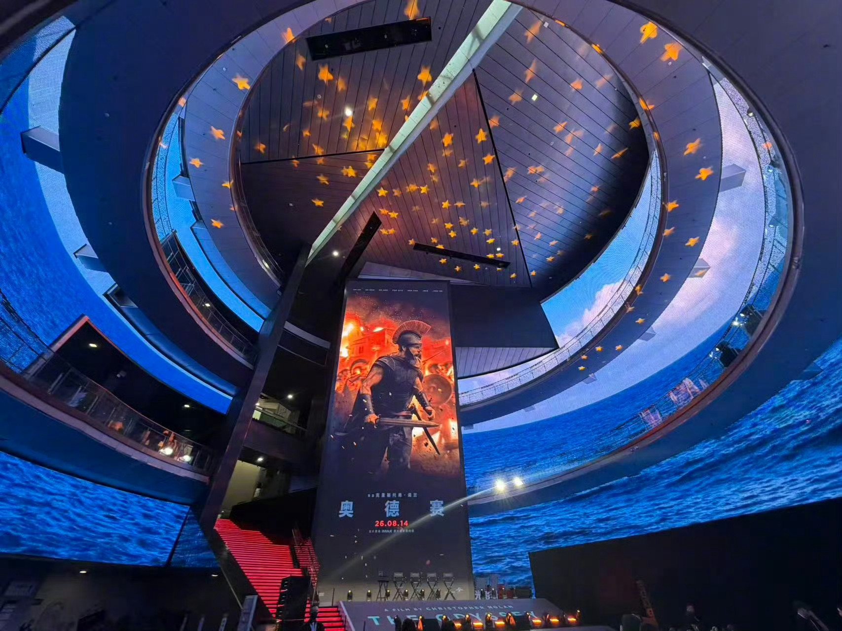奥德赛中国首映礼《奥德赛》中国首映礼在中国电影博物馆举行，导演克里斯托弗·诺兰、