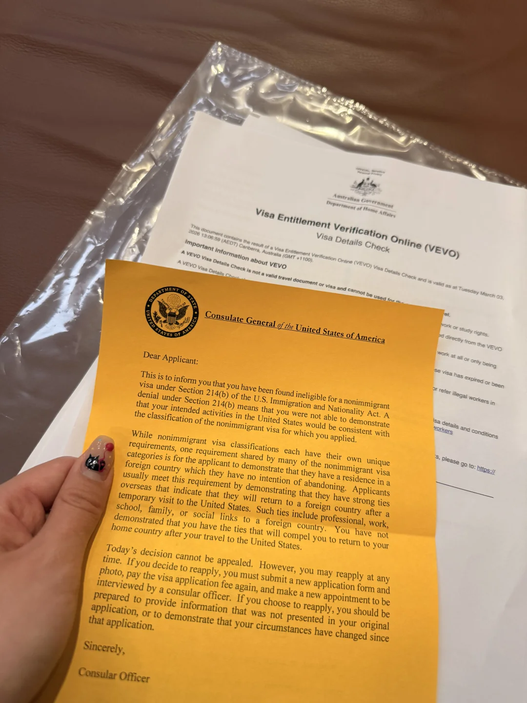 🇦🇺悉尼美签都别来啦学签下不了