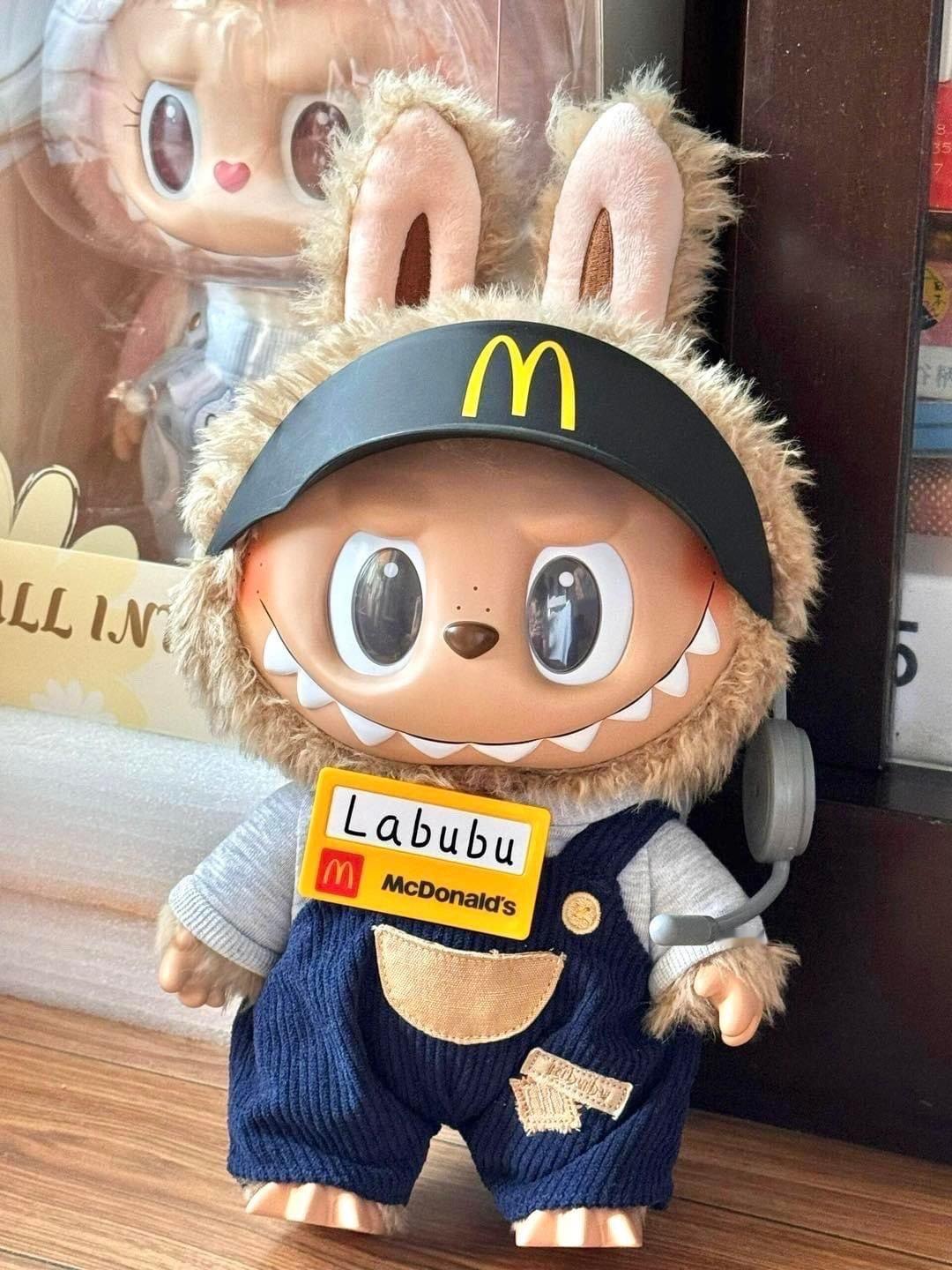 拉布布好可爱呀！#壁纸[超话]##labubu##可爱壁纸# ​​​