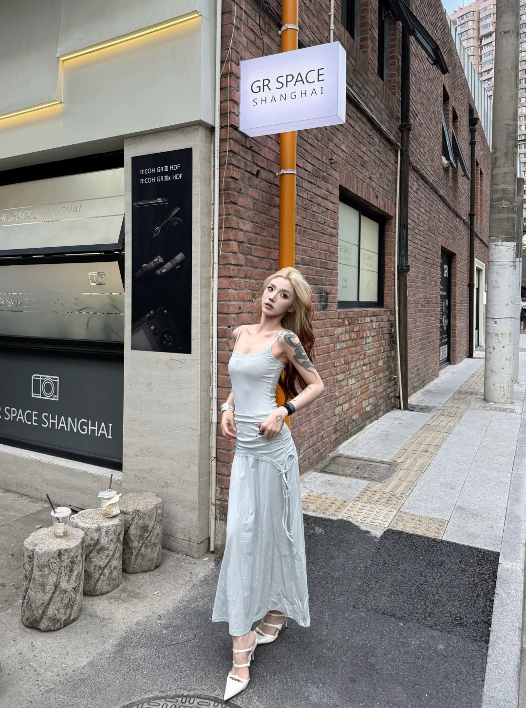 来韩国了 和上海似的