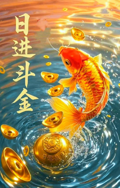 旺财锦鲤开运大吉💰💰 