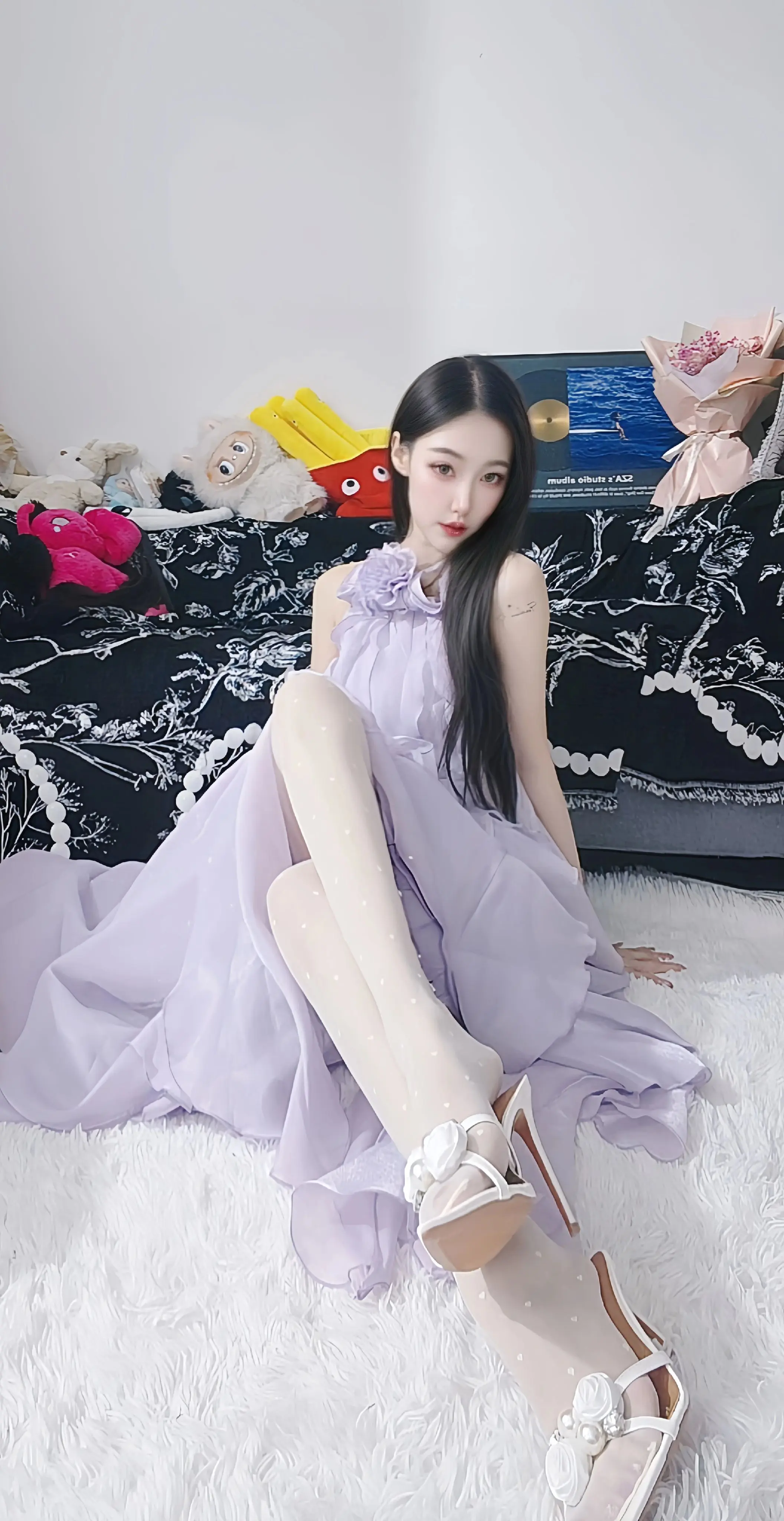紫紫和小兔🌙。,  