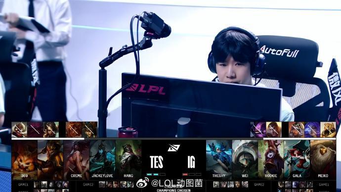 Rookie是偷了Doinb的英雄池嘛，选出中单璐璐？Rookie中单璐璐Roo