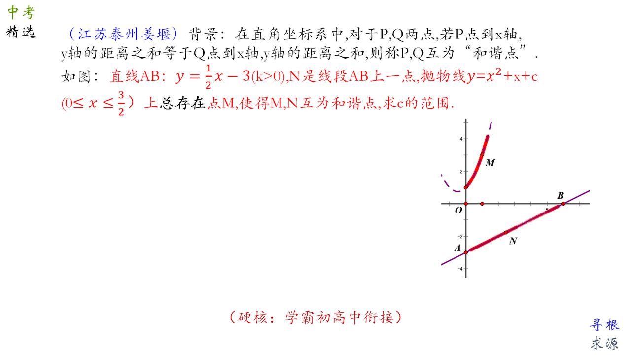 泰州中考数学模拟好题！