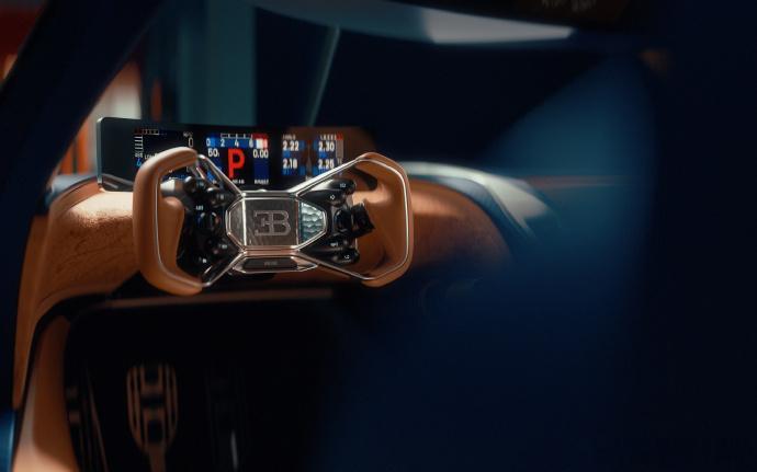Bugatti Destrier布加迪第三款孤品定制车型基于 Bolide 平台