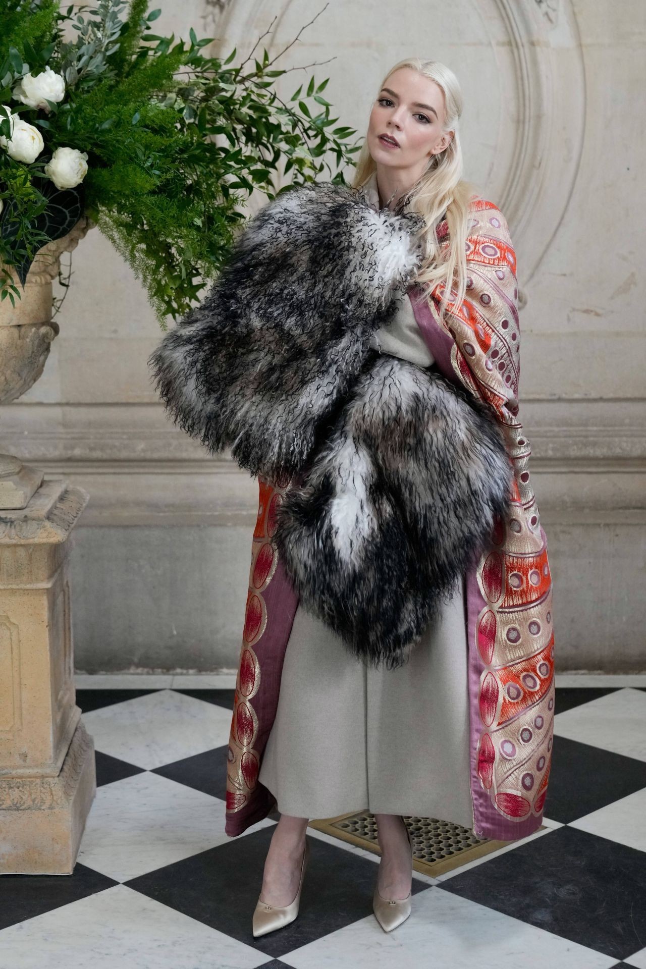 安雅·泰勒-乔伊（Anya Taylor‑Joy）于2026年1月出席了巴黎的C