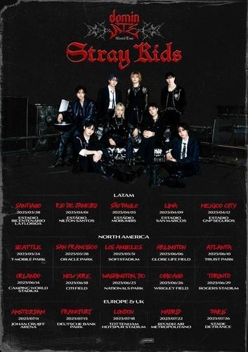 【 Stray Kids 将在英国伦敦Tottenham Hotspur Sta