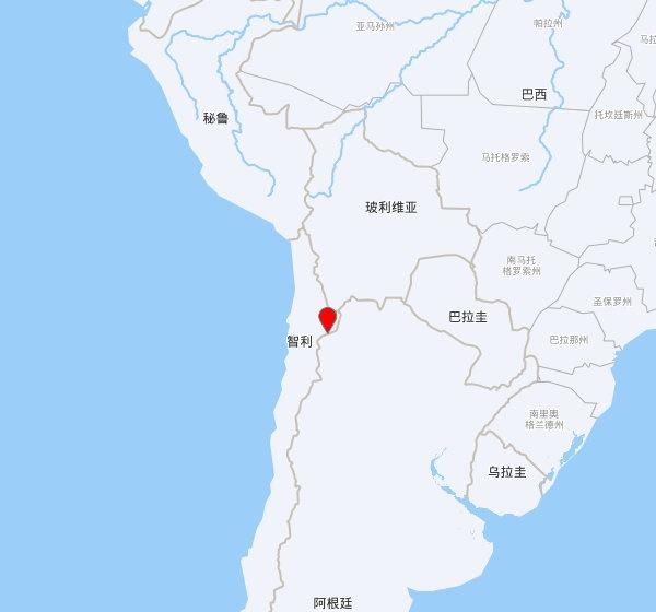 【欧洲地中海地震中心】发布，2025-11-13 18:23:33 在 安托法加