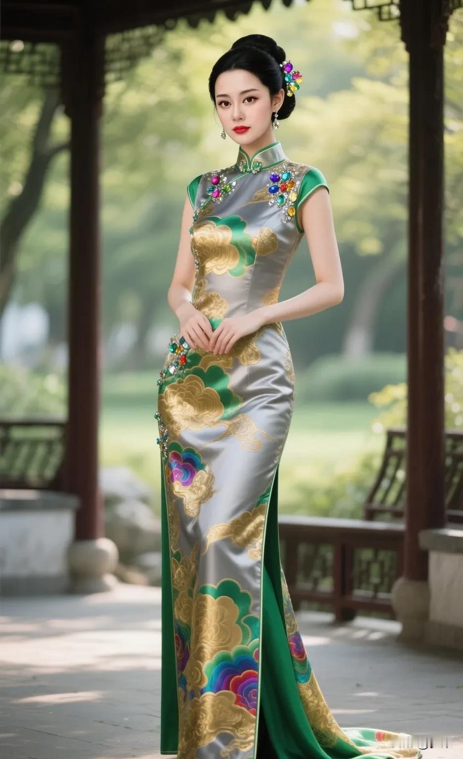 如何品味旗袍的倾国倾城