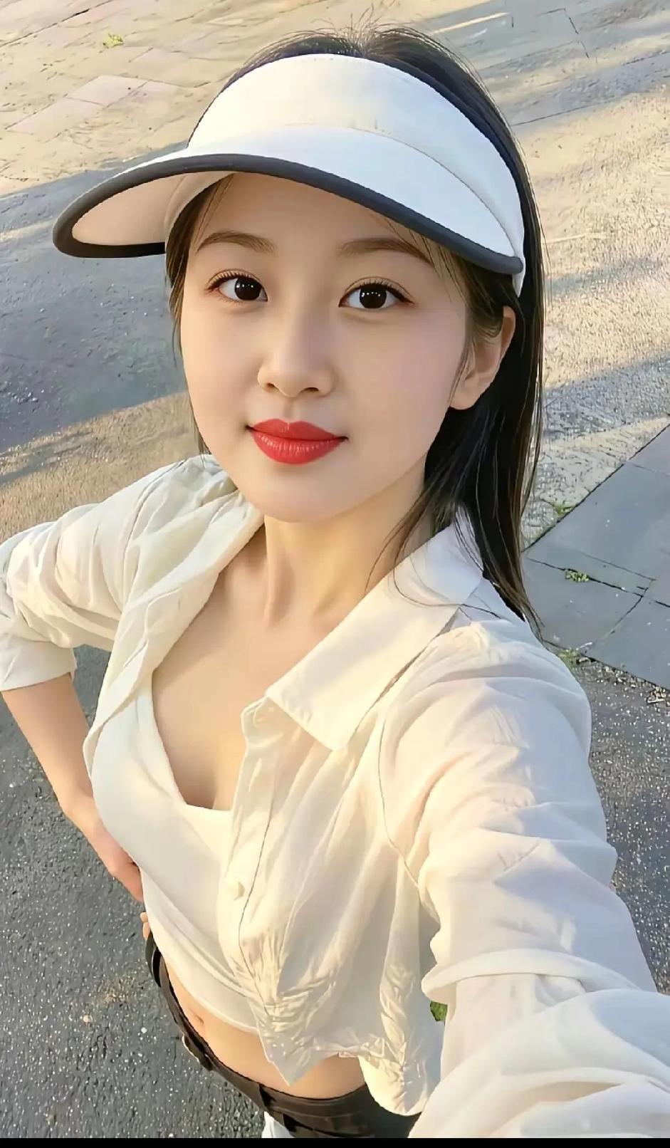 夏日运动风穿搭，清爽又时尚的美女！🌞👟👗