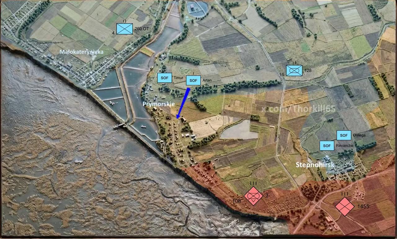 波兰军事博主：Thorkill：斯捷波霍里尔斯克地区局势 （扎波罗热）
过去两个