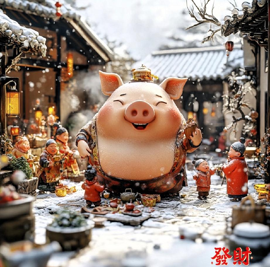 这次“呆呆”办的杀猪宴，
真把我看傻眼了，
这哪是请客，
简直是在“烧钱”啊！