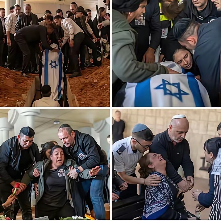 当国旗一次次覆盖在冰冷的棺椁上，当母亲撕心裂肺的哭喊穿透葬礼的肃穆，以色列人终于