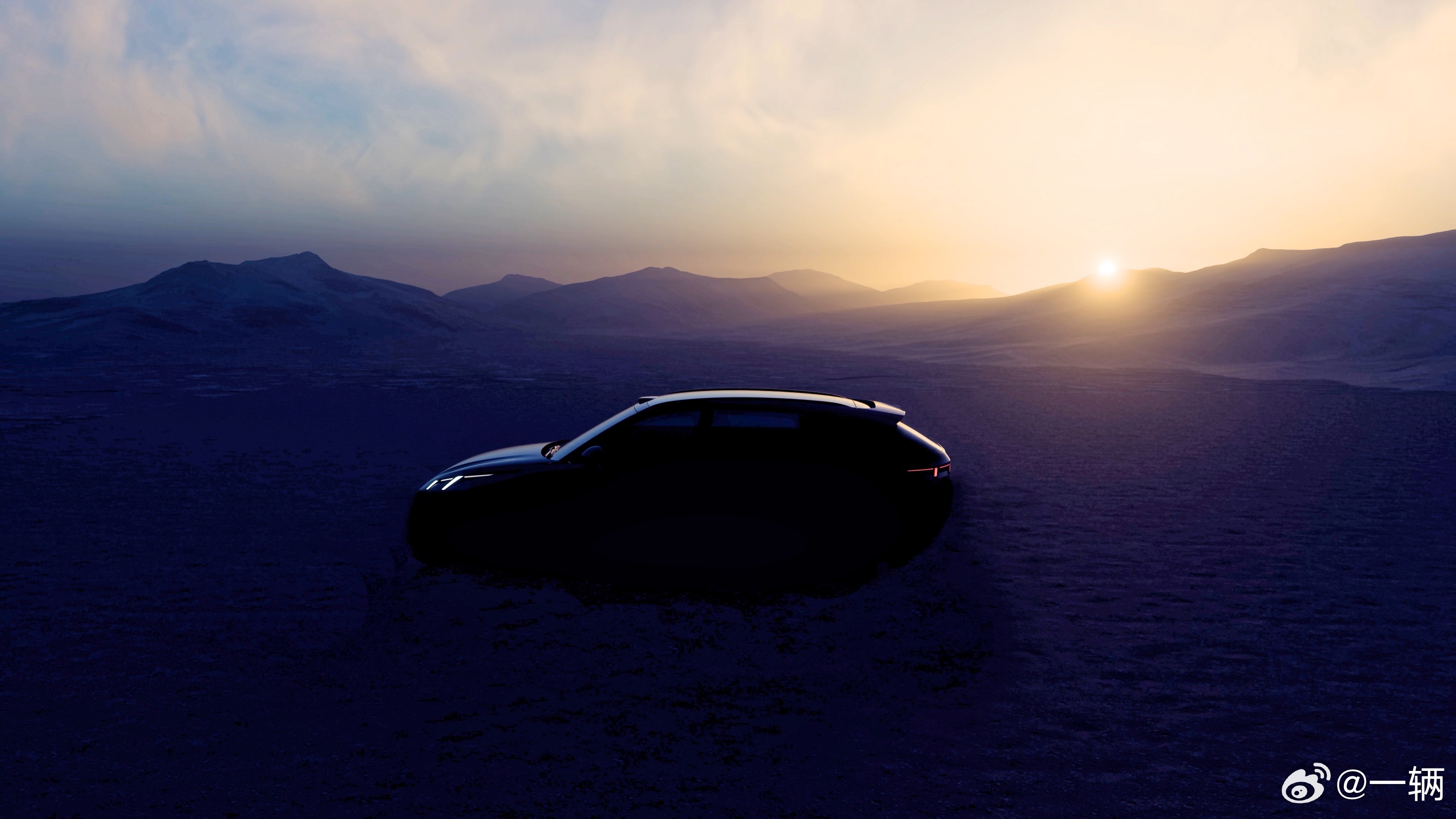 领克刚刚放出了07旅行版的预告图可以明显看出后挡风玻璃角度没有极氪007GT那么