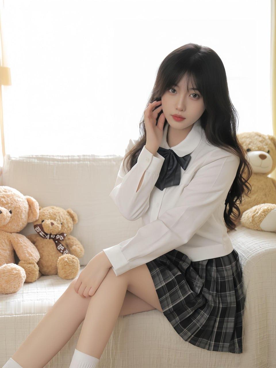 jk少女可爱日常🧸👩‍🦰jk jk女孩的日常 甜系jk女孩 Jk少女 JK