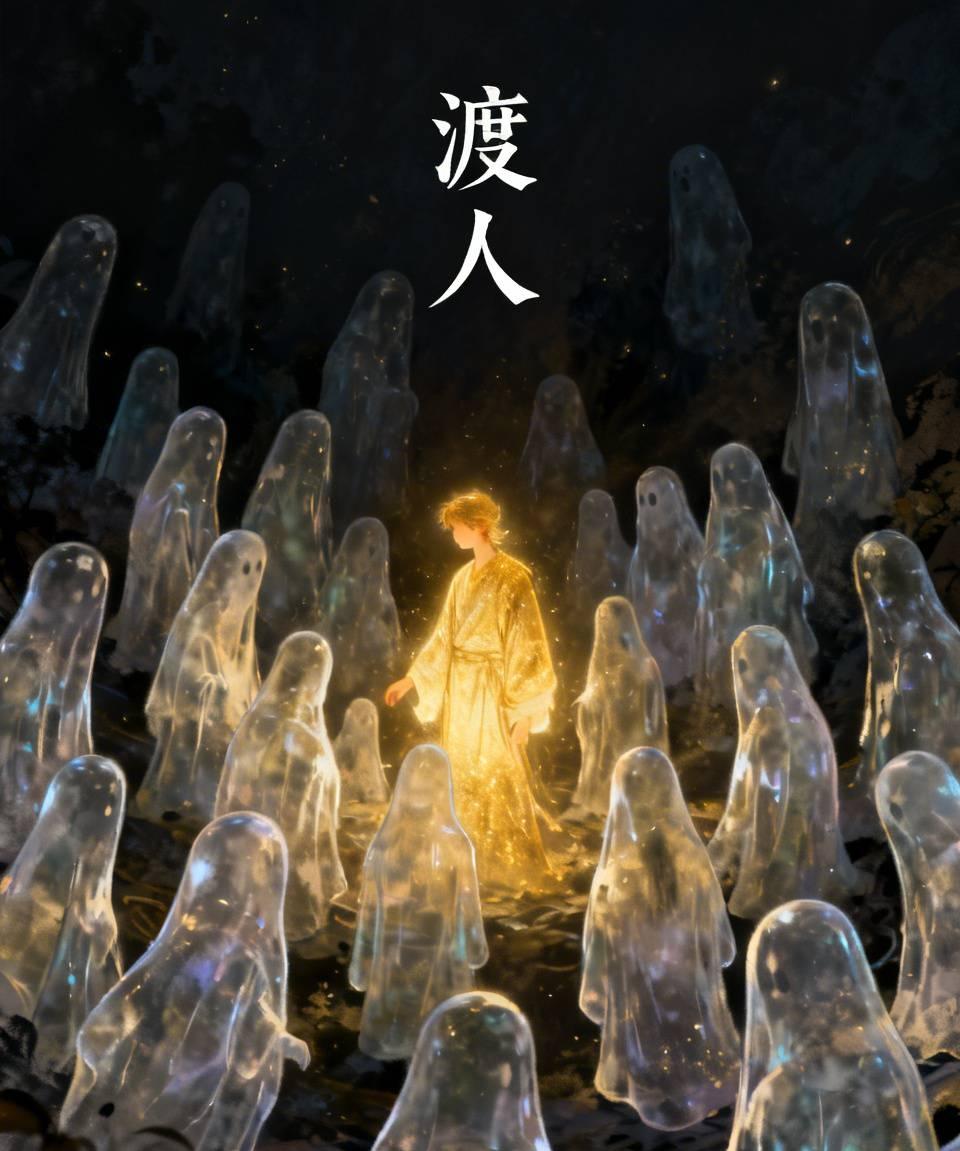 江湖怪谈•荒诞志241《渡人》
他一生行善，超度无数孤魂野鬼，被尊为“活菩萨”。