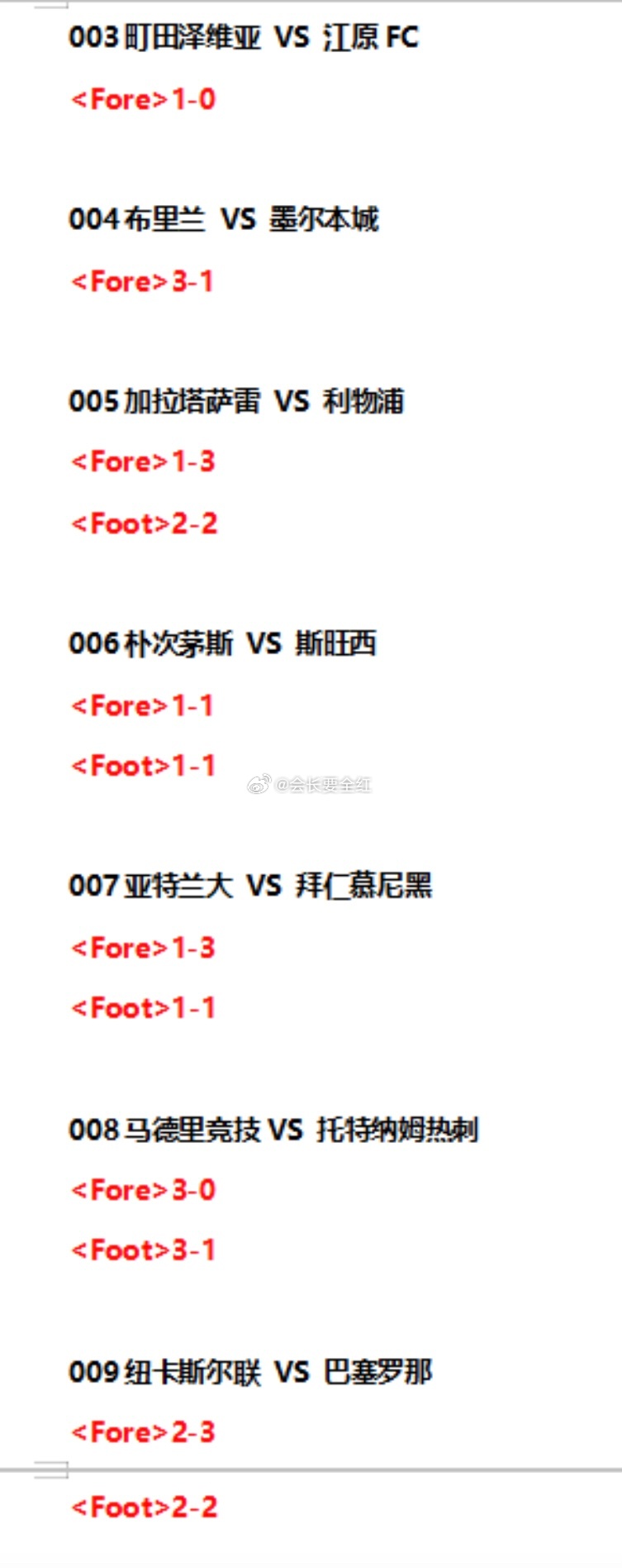 2026年3月10日外媒比分看法，谨慎参考