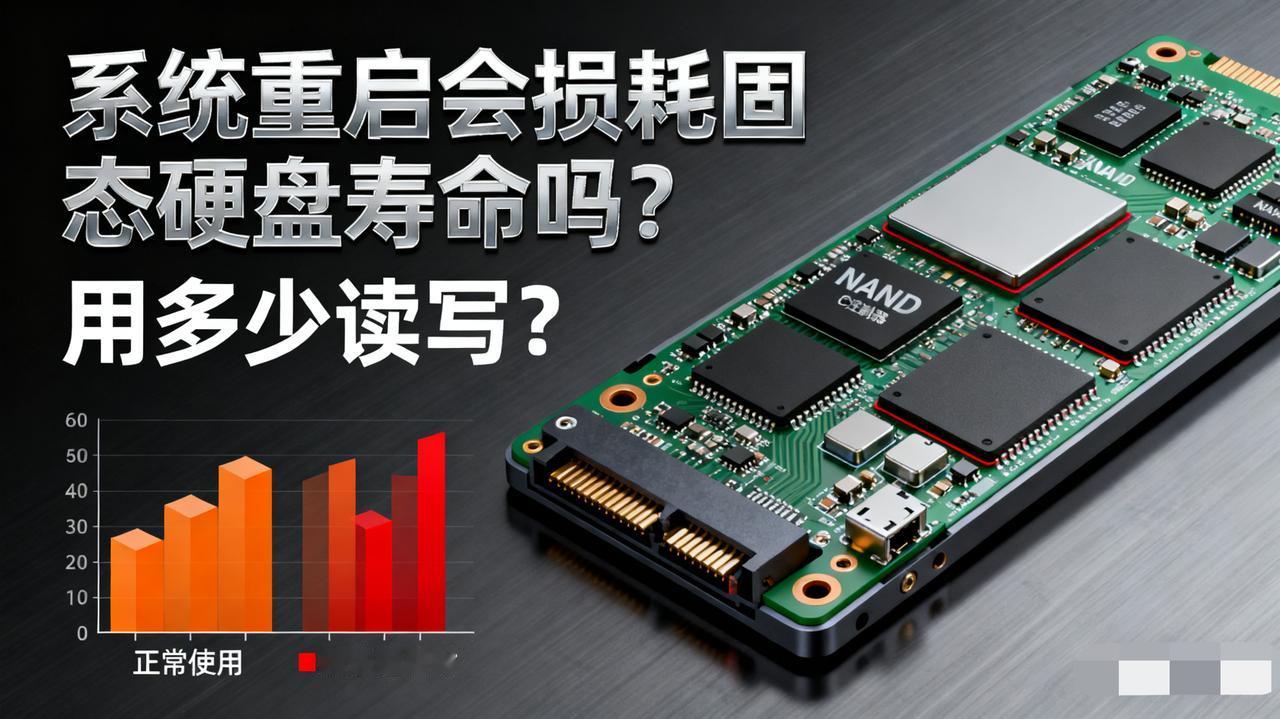 系统重启会损耗固态硬盘寿命吗？用多少读写？

直接给结论：

1. 损耗吗？ 会