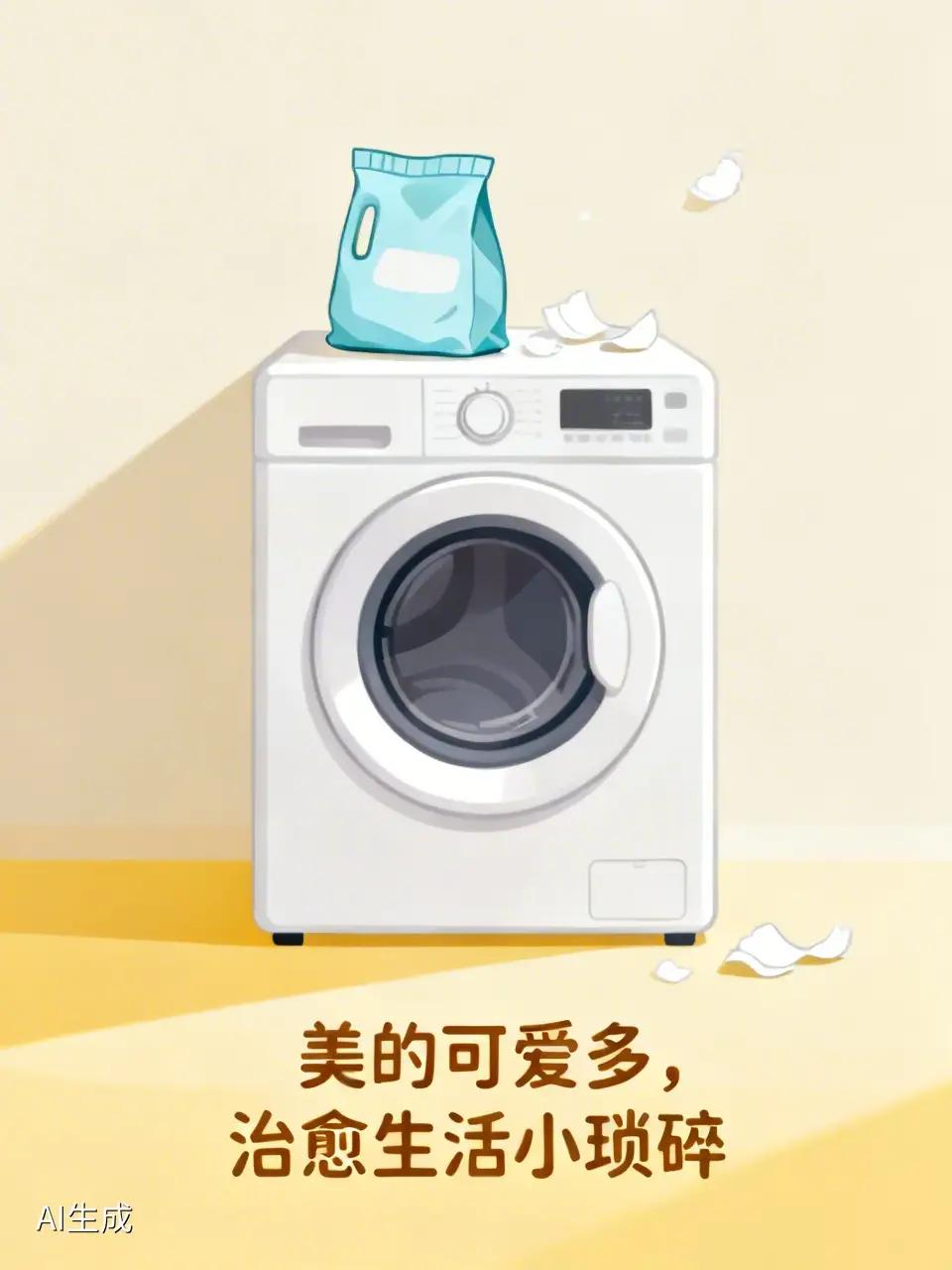 美的可爱多三筒洗衣机，非常适合有孩子的家庭，孩子的衣物分类杂，污渍多，而三筒独立