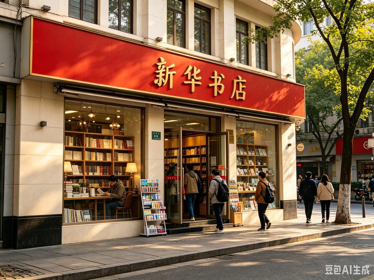 在时代变迁之下，曾经纯粹以售卖纸质书籍为主的新华书店，如今早已不复往日模样。受电