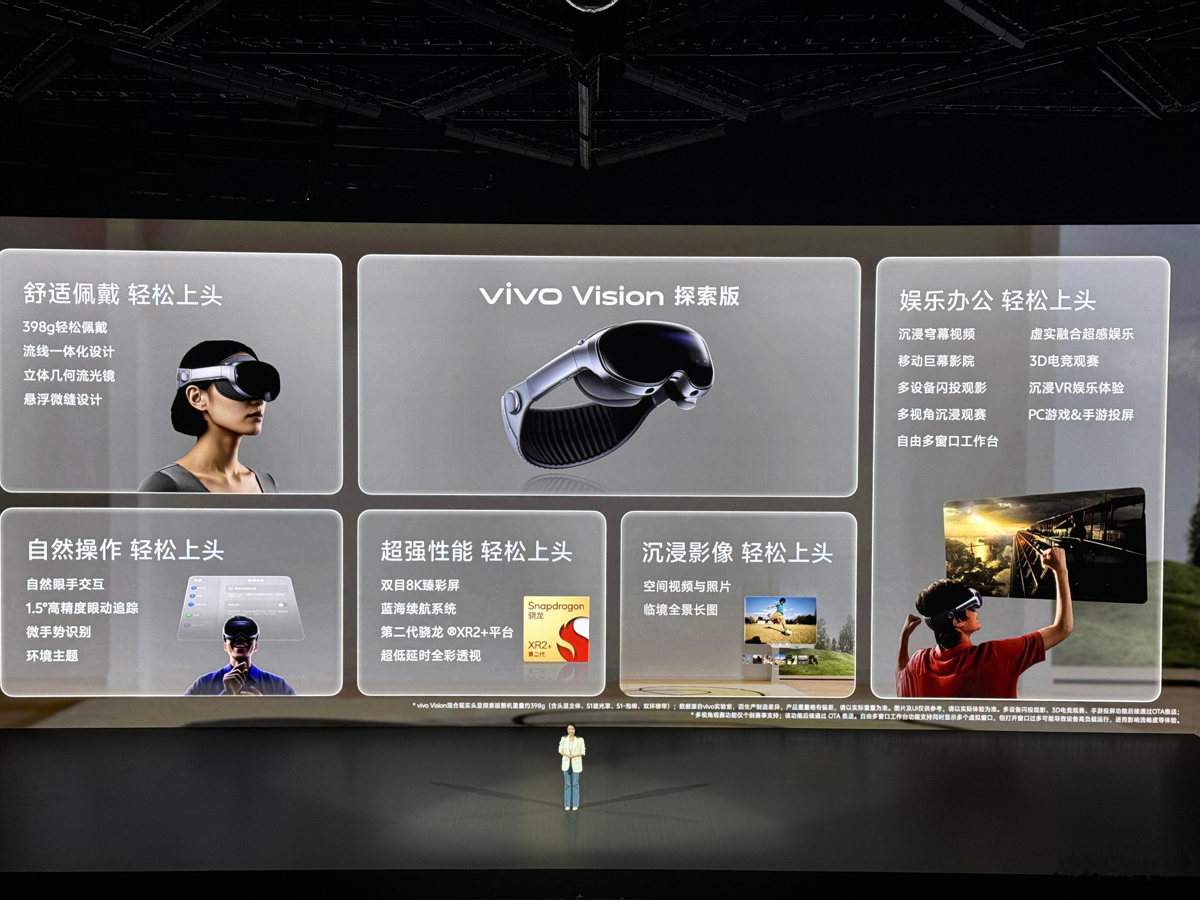 今天不会公布vivo Vision的开售时间和价格，但是体验完我还是很心动的，我