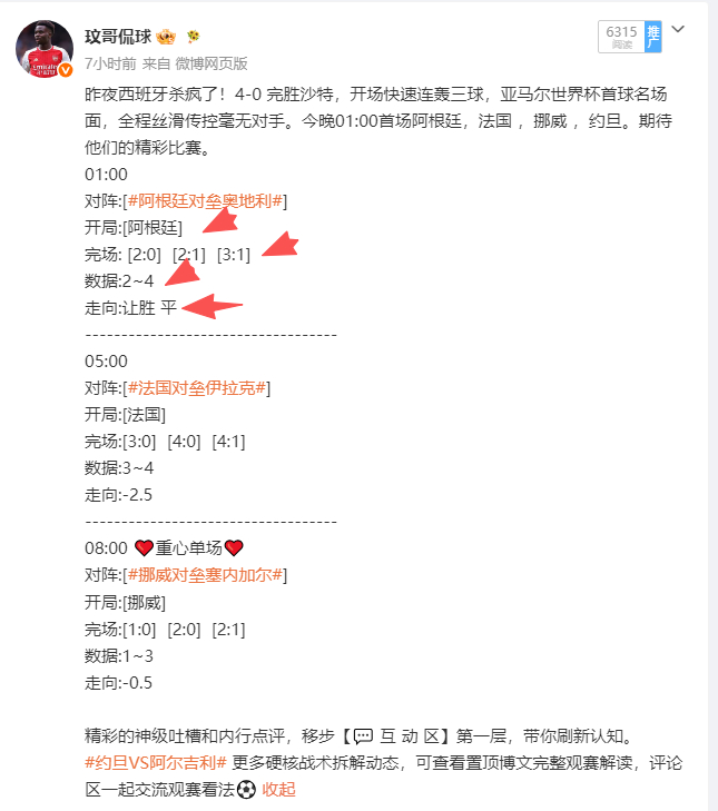 凌晨焦点战落幕！阿根廷 2-0 拿下奥地利！开场梅西错失点球，第 38 分钟精妙