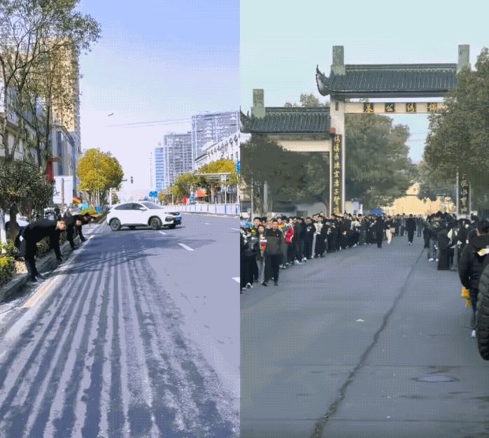 生命有终，礼仪无界。用最虔诚的姿态，送张老师最后一程。 