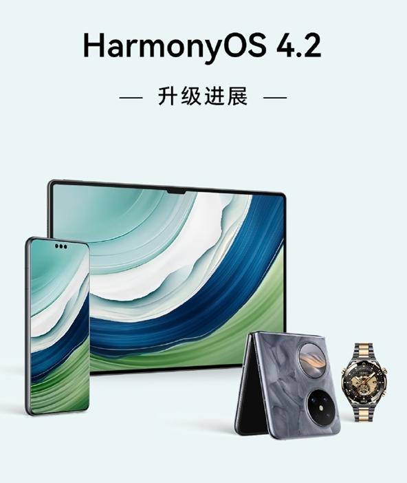 华为官方发布了HarmonyOS 4.2正式版升级计划，华为Mate 60、Po