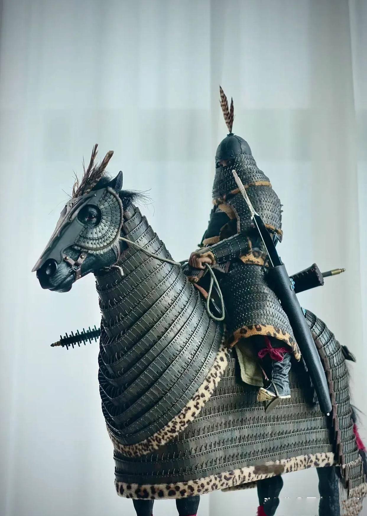 这便是现代工匠按照《金史》中的记载，在历时427天后，将金国重装骑兵“铁浮屠”用