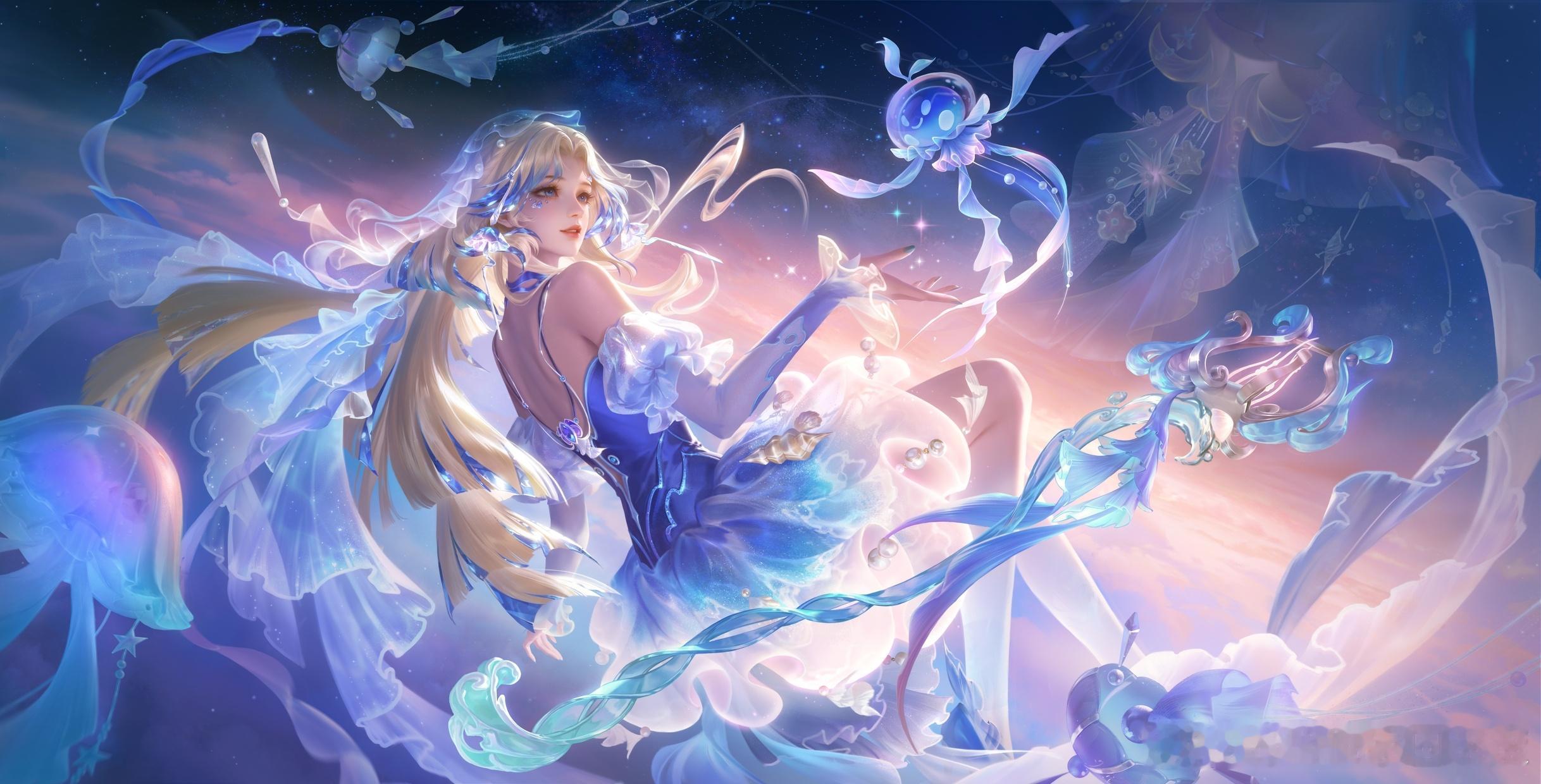 王者荣耀王昭君新皮肤长夜焕生王昭君FMVP新皮肤王昭君-长夜焕生传说皮肤将在某牙