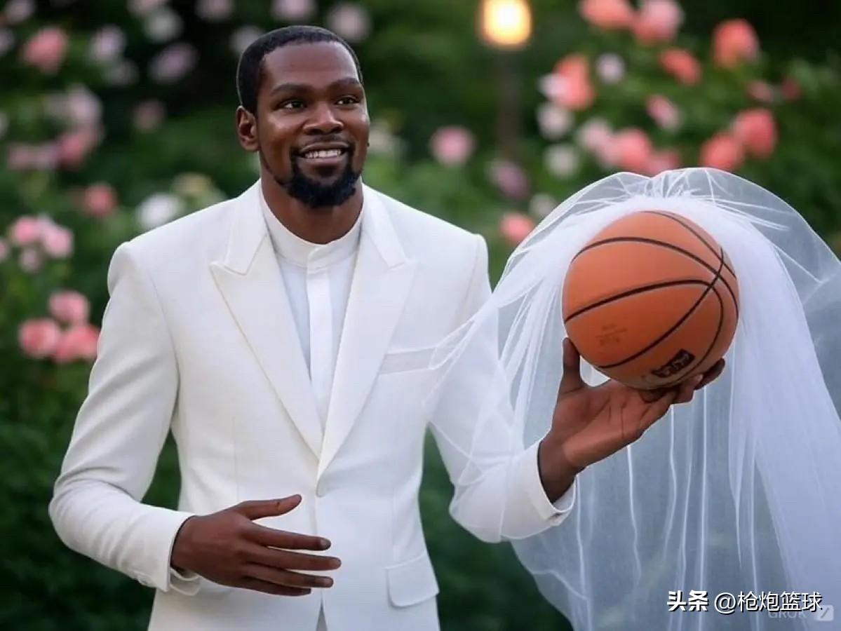 杜兰特惨遭调侃

美媒体NBA Memes更新社交媒体晒出一张合成照，并写道：“