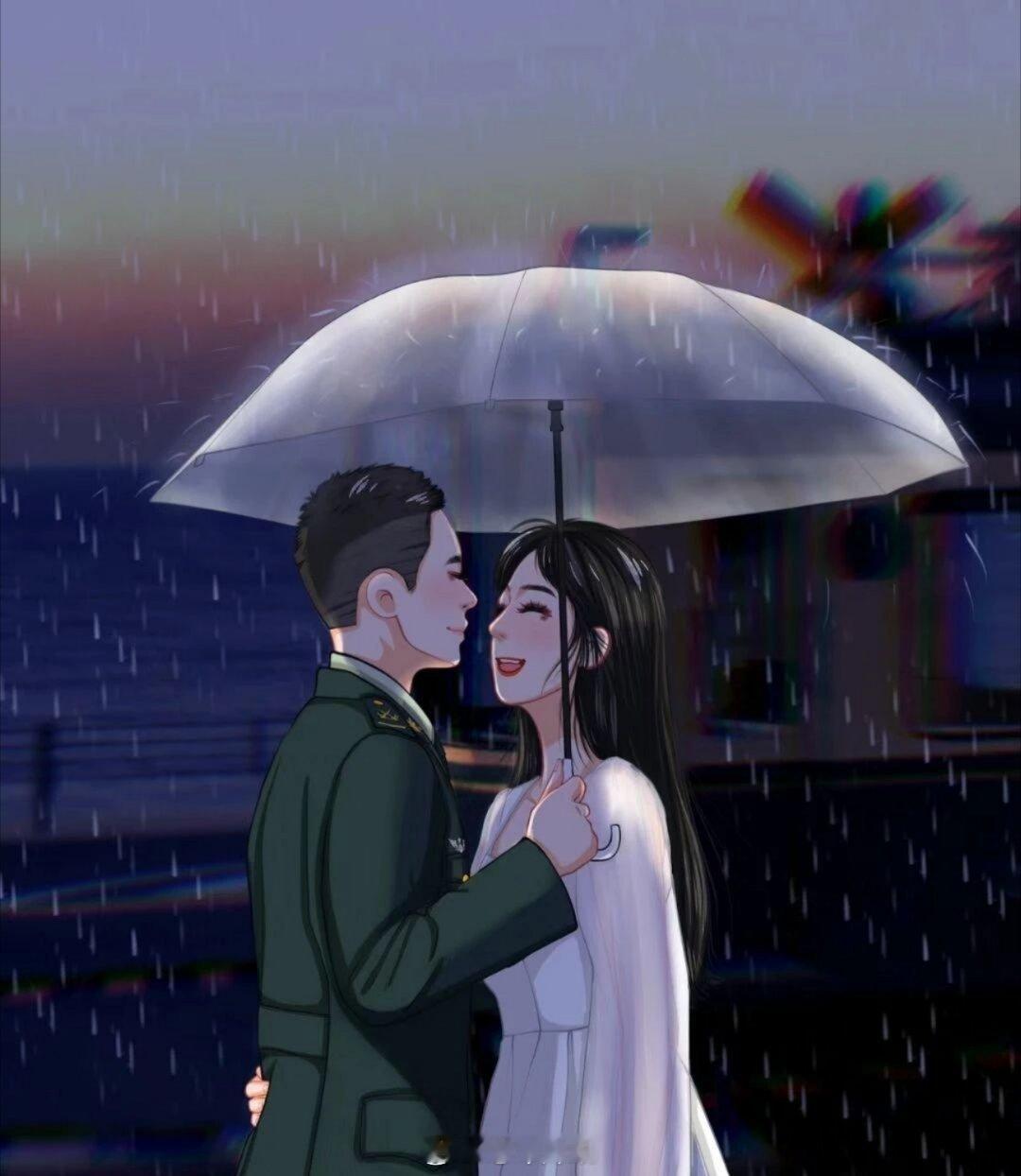 #军恋[超话]#爱你是我终身浪漫的开始[男孩儿][女孩儿]图片来源:网络[哈哈]