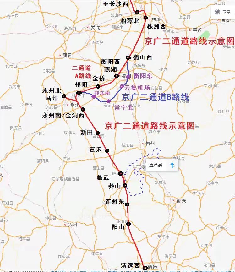 京广第二通道要走永州、连州、清远吗？感觉这个很不可思议吧！不知道成功的概率有多少