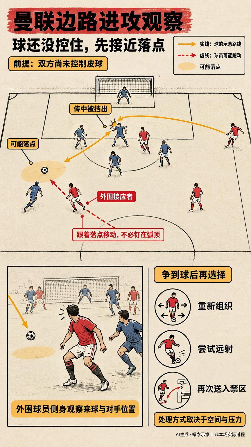 曼联传中找到姆伯莫之后，还要有人接住下一脚英超北京时间2026年10月18日21