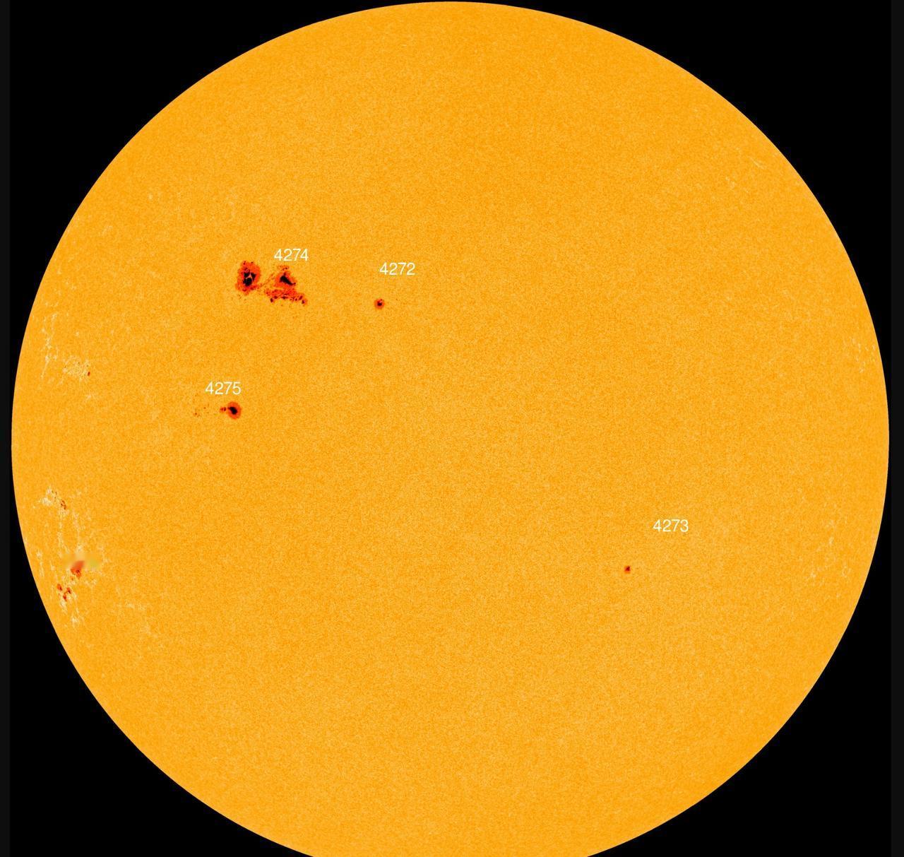 【空间天气：受持续较长的耀斑与日冕物质抛射事件影响，今天到后天将可能发生大地磁暴