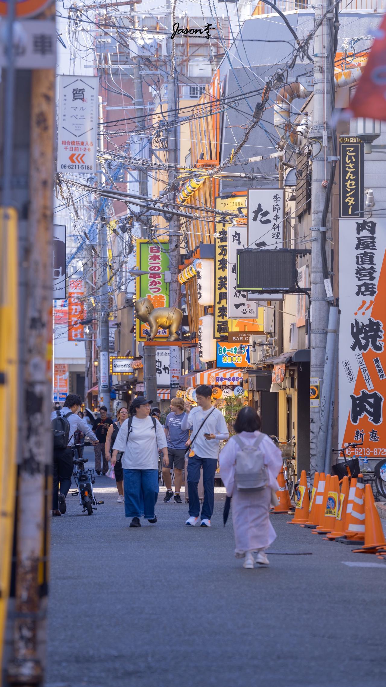 街拍 随拍 大阪 心斋桥