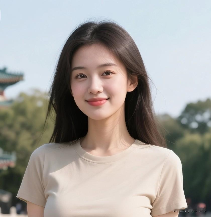 笑容是最好的滤镜，能让平凡的瞬间都变得闪闪发光。
 治愈系笑容 氛围感美女  情