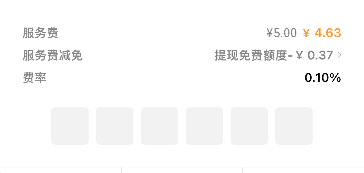 手续费继续阴。 