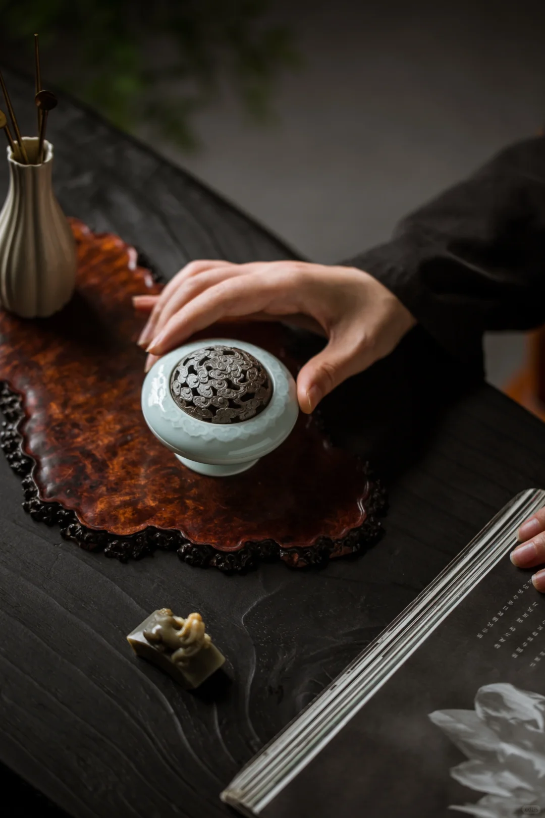 盘点在影视剧中出现过的青拙香炉