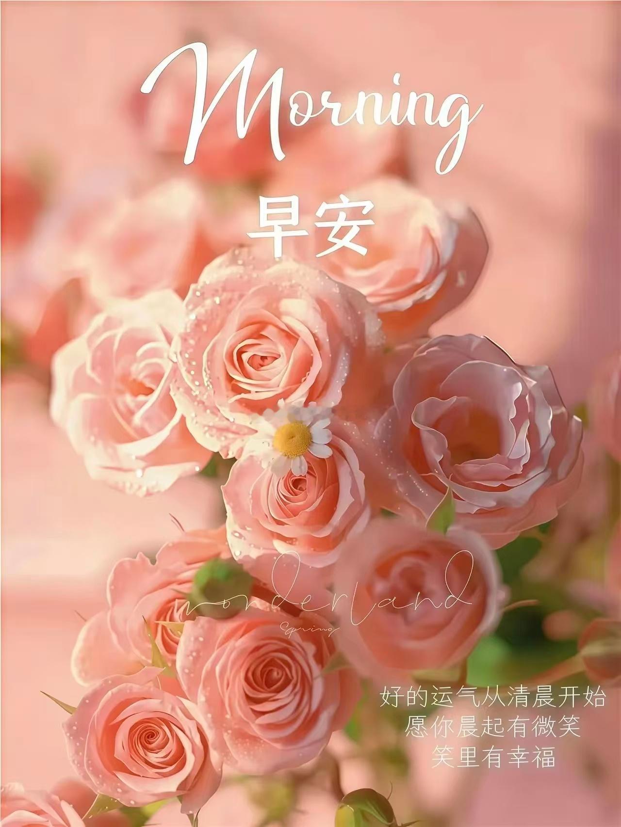 【周四，早安】忙碌有意义，闲暇有趣味，热爱生活，无需计较。今天也要像花儿一样，追