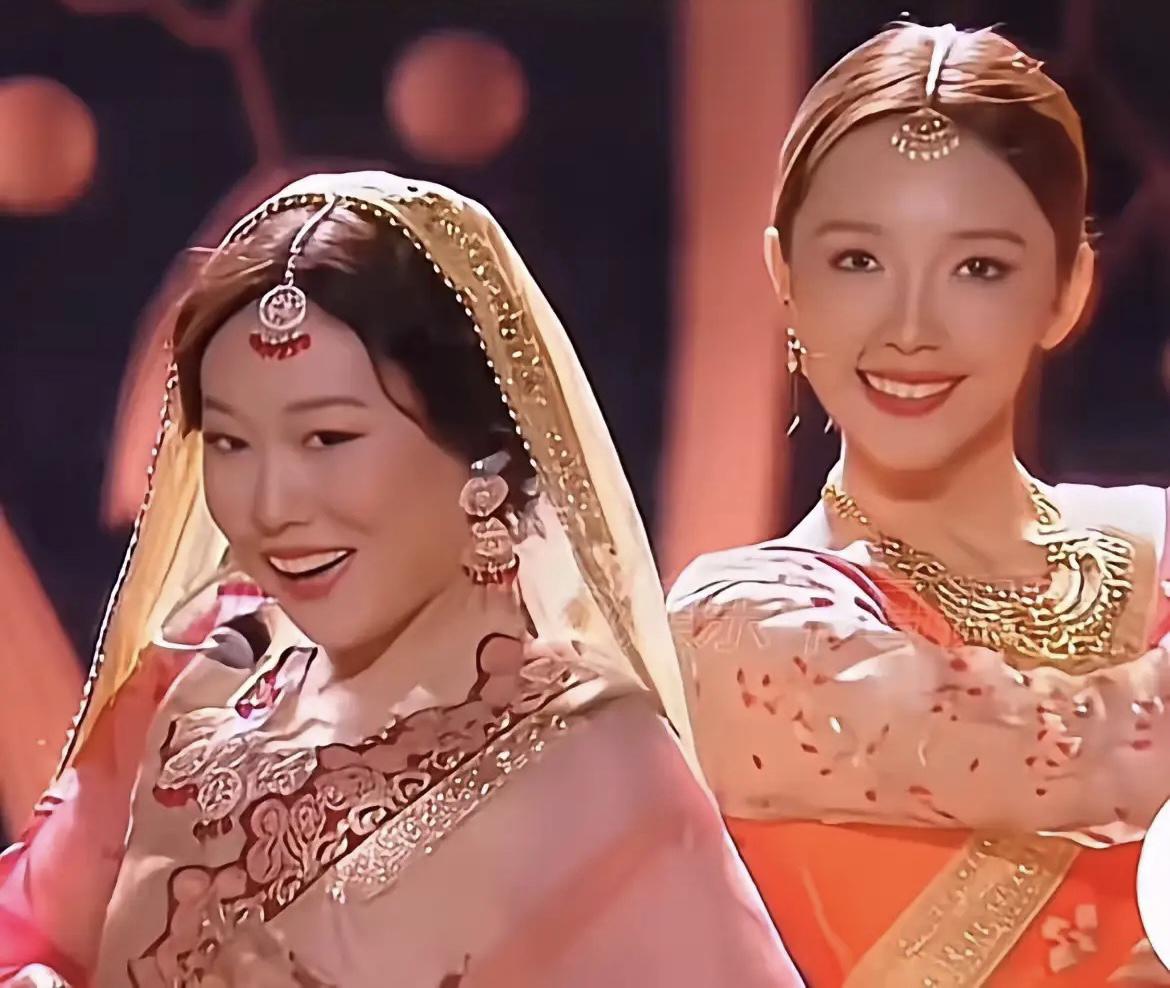 你可以说沈佳润这个妆造显老，

也可以说她业务能力差了点，

但是不得不承认的一