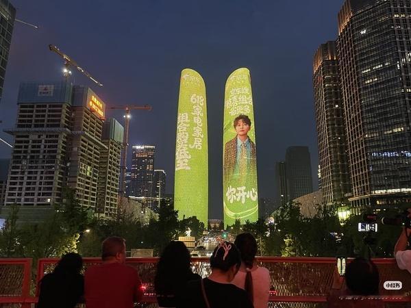 我嘞个成都双子塔，京东你真的很爱王濛 