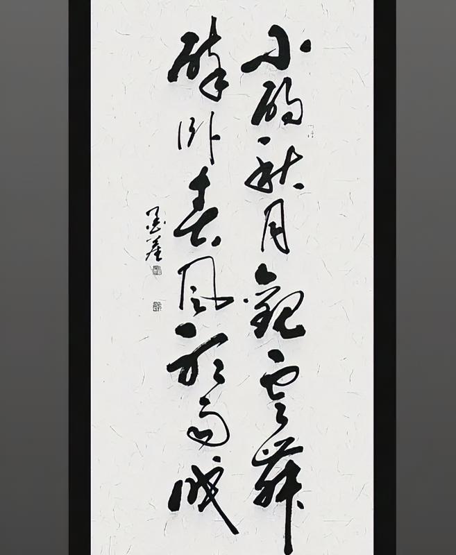 小酌秋月观云舞，
醉卧春风听雨眠。