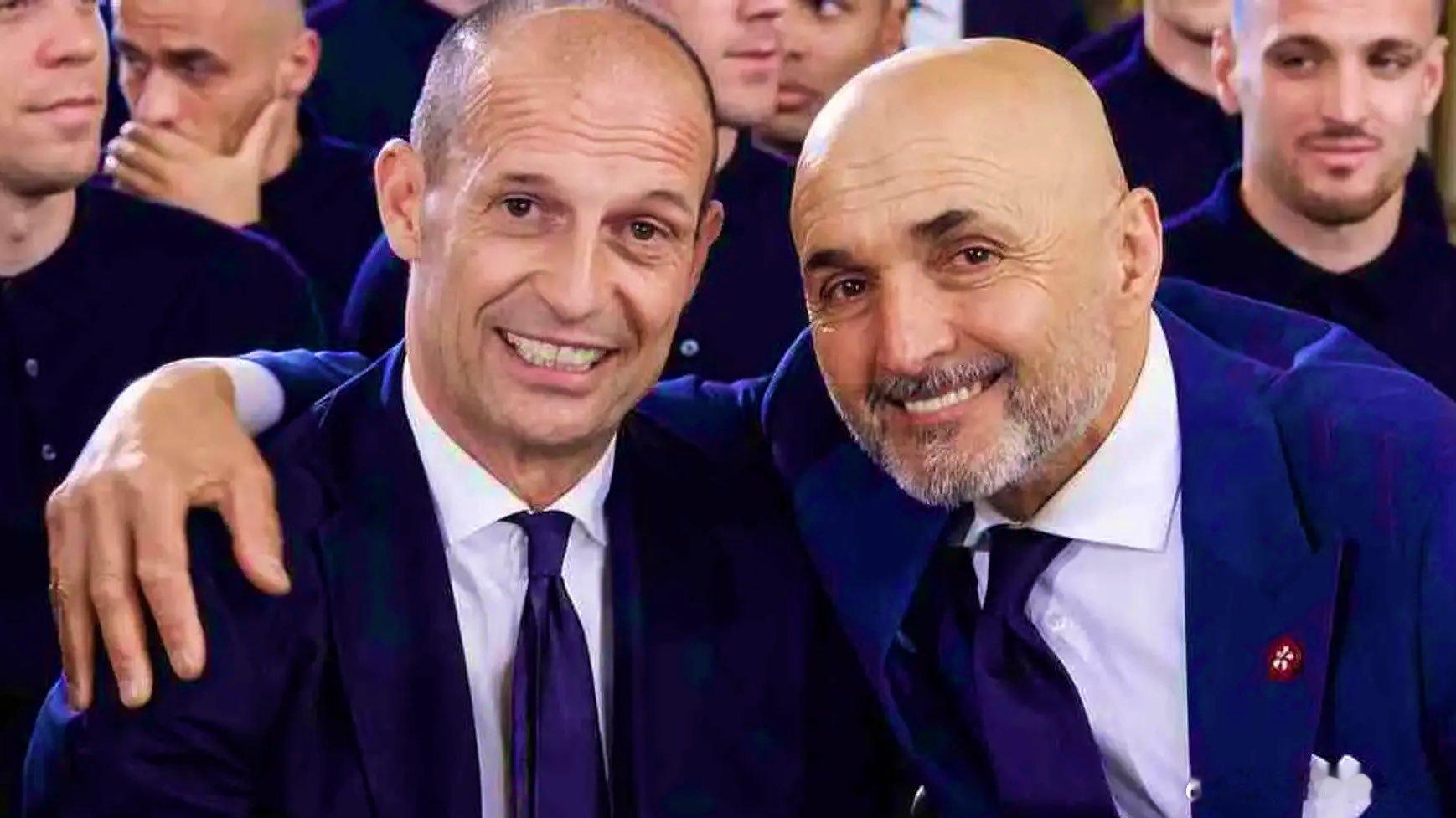 奥运火炬手阿莱格里：“昨天晚上的比赛结束后，老夫掐指一算，本赛季要获得欧冠资格，